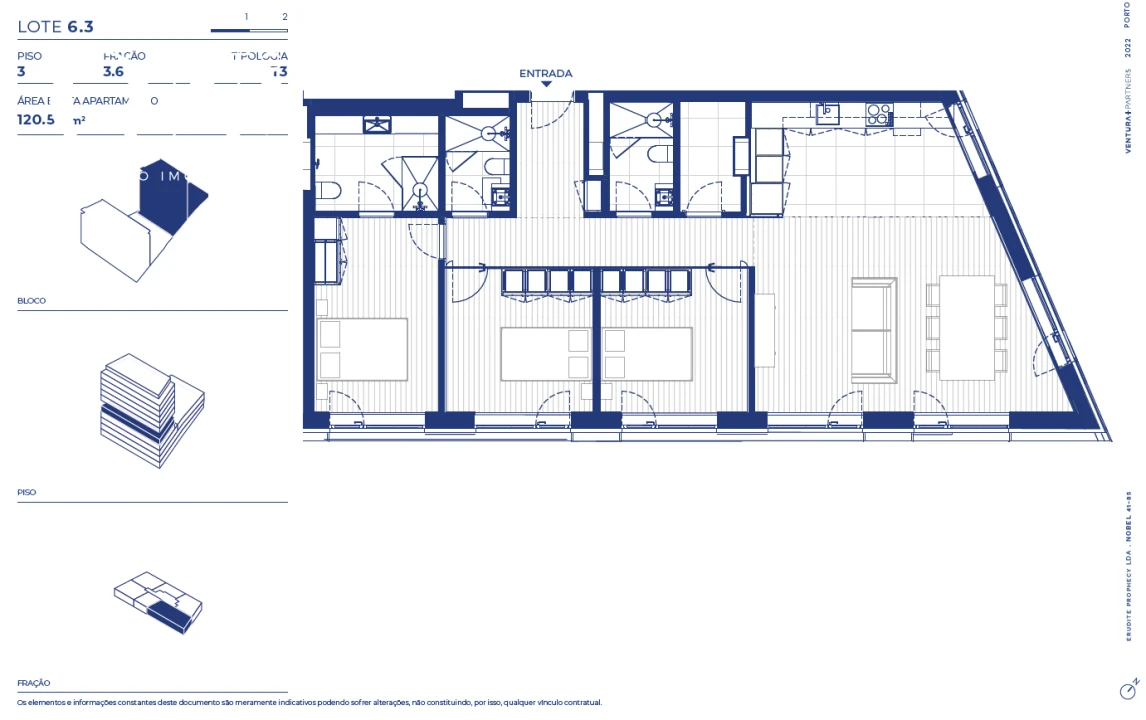 Apartamento T3 para Venda em Campanhã Foto 12
