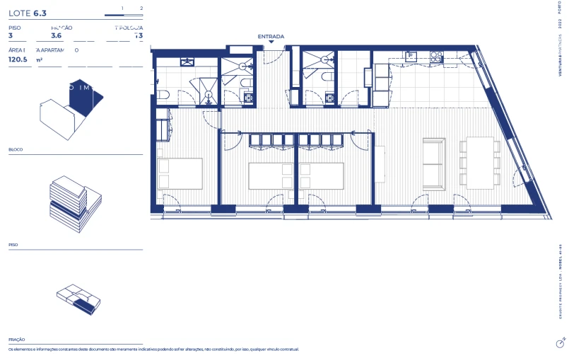 Apartamento T3 para Venda em Campanhã Foto 12