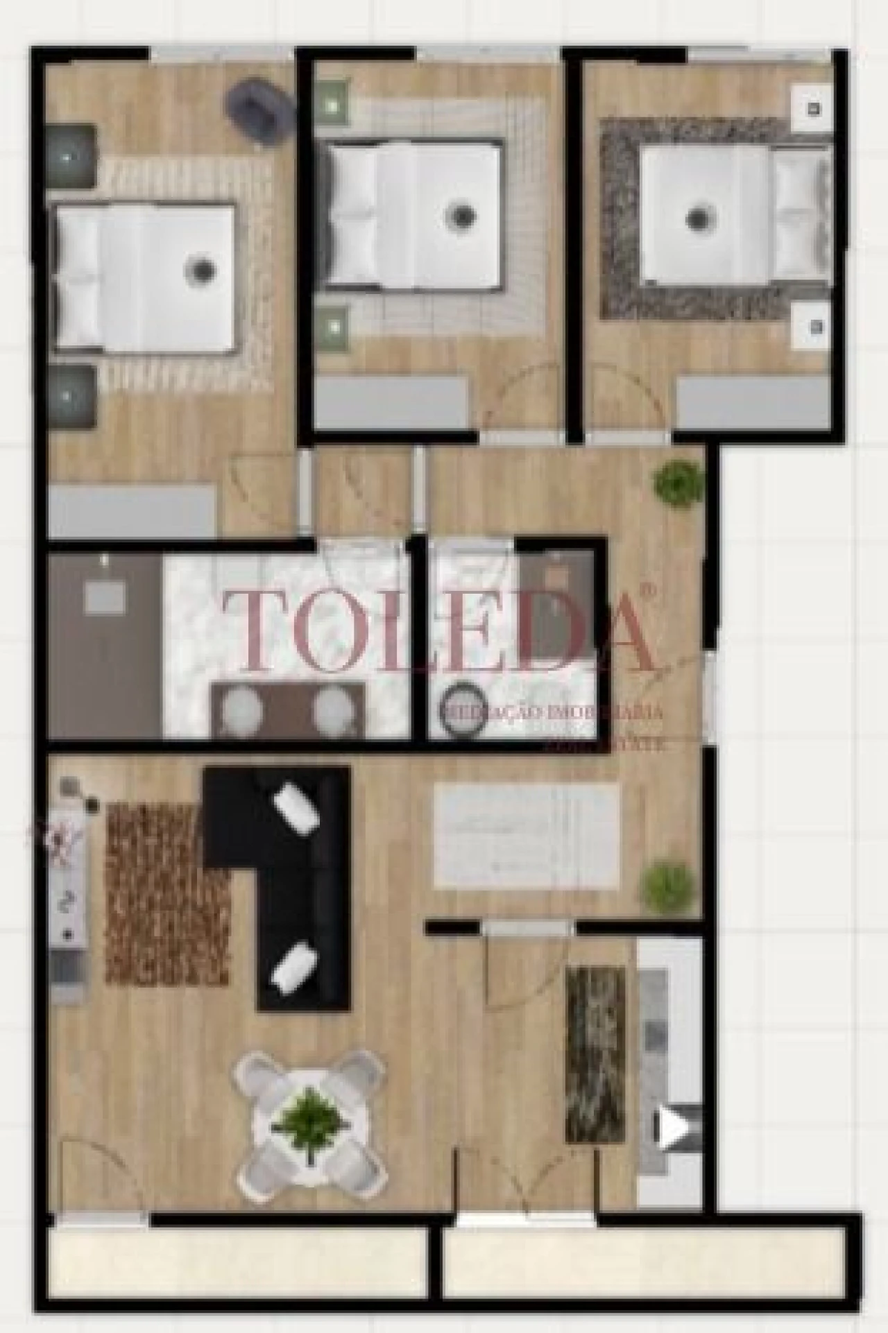 Apartamento T3 para Venda em Benfica Foto 19