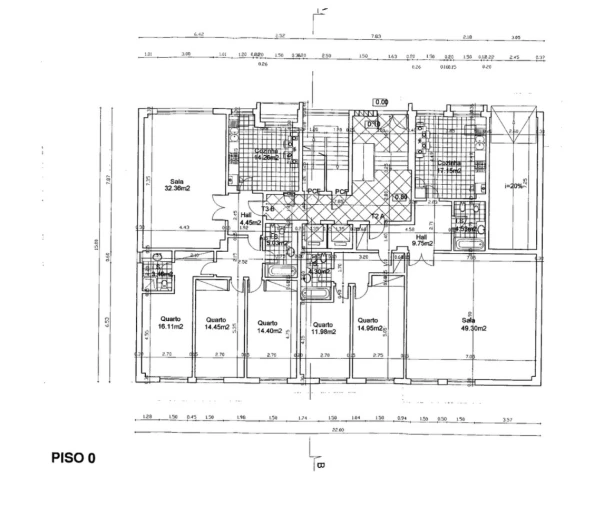 Apartamento T2 para Venda em Loule (São Clemente) Planta 1