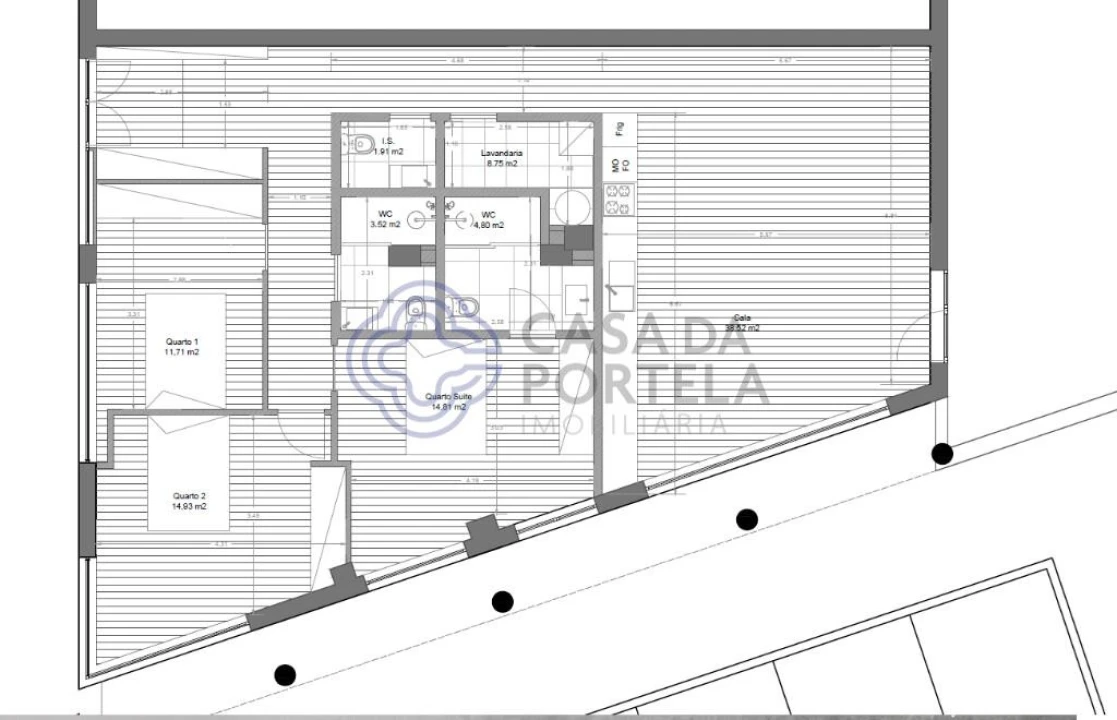 Apartamento T3 para Venda em Pedroso e Seixezelo Foto 13