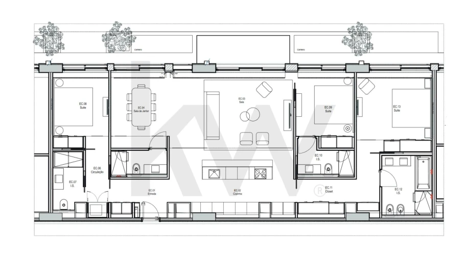 Apartamento T3 para Venda em Olivais Foto 44