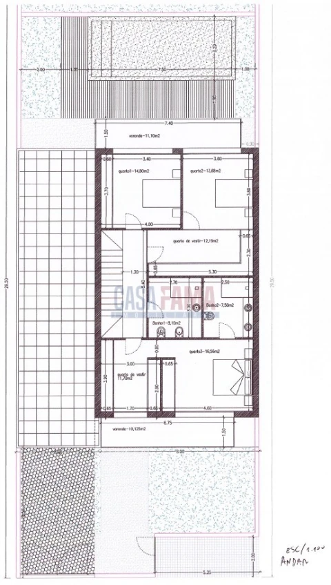 Moradia T3 para Venda em Palmeira
