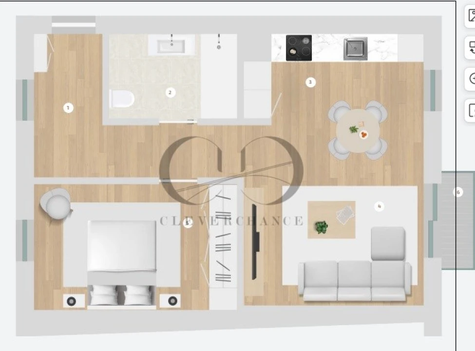 Apartamento T1 para Venda em Cedofeita, Santo Ildefonso, Sé, Miragaia, São Nicolau e Vitória Foto 15