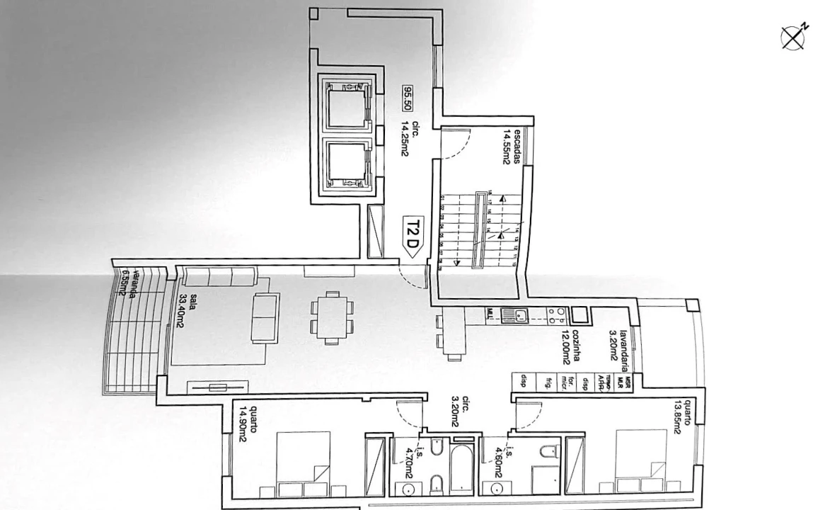 Apartamento T2 para Venda em São Martinho Foto 29