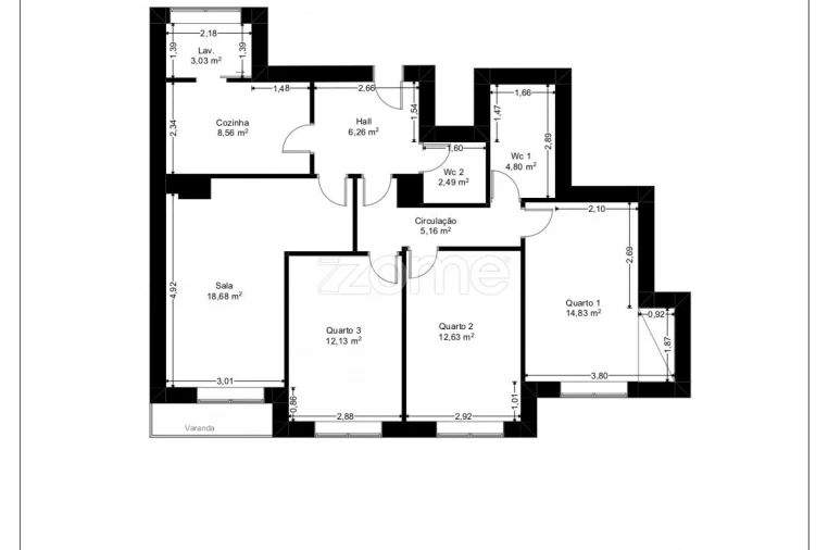 Apartamento T3 para Venda em Rio Tinto Foto 30