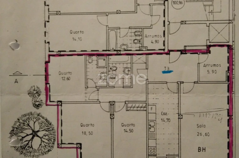 Apartamento T3 para Venda em São Mamede de Infesta e Senhora da Hora Foto 32