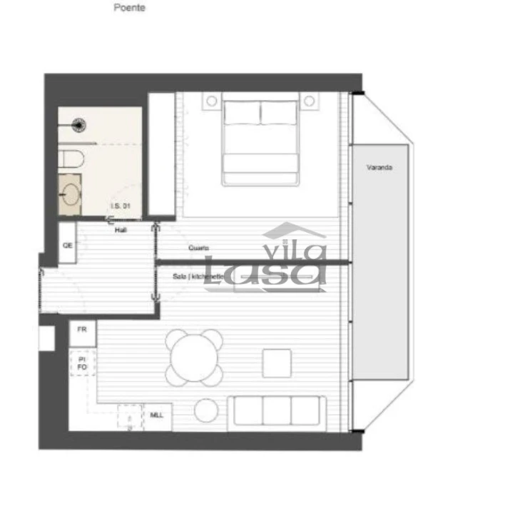 Apartamento T1 para Venda em Matosinhos e Leça da Palmeira Foto 9