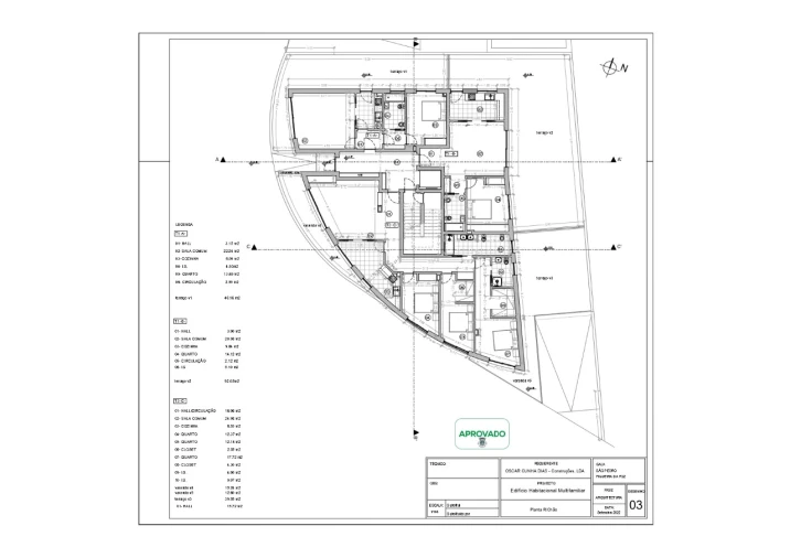 Apartamento T3 para Venda em São Pedro Planta 3