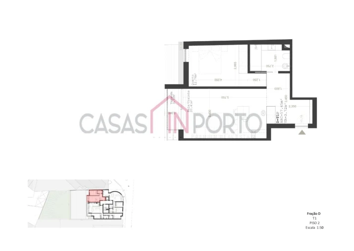 Apartamento T1 para Venda em Paranhos Foto 23