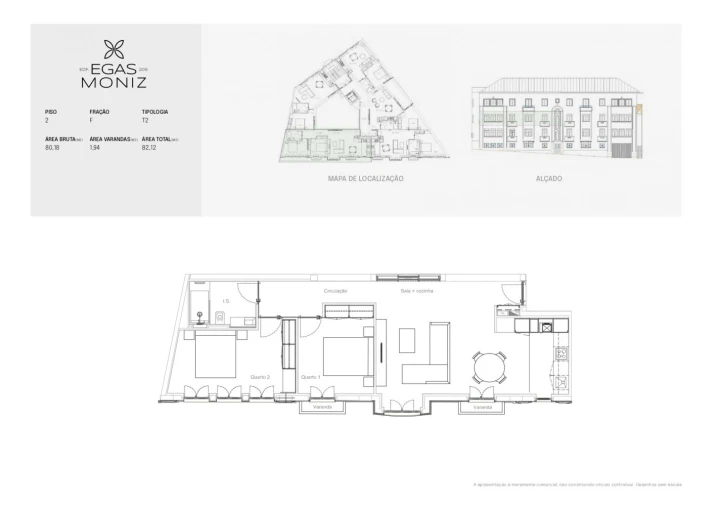 Apartamento T2 para Venda em Cedofeita, Santo Ildefonso, Sé, Miragaia, São Nicolau e Vitória Foto 24