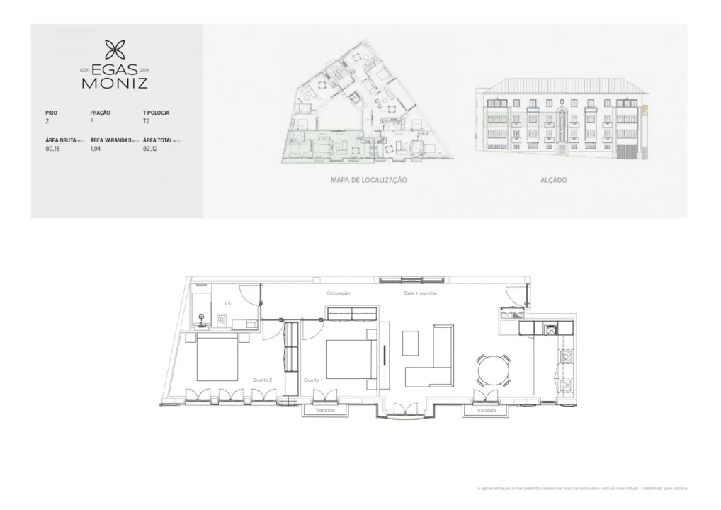 Apartamento T2 para Venda em Cedofeita, Santo Ildefonso, Sé, Miragaia, São Nicolau e Vitória Foto 24