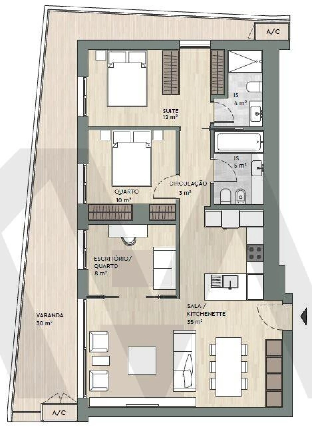 Apartamento T3 para Venda em Algés, Linda-A-Velha e Cruz Quebrada-Dafundo Foto 22
