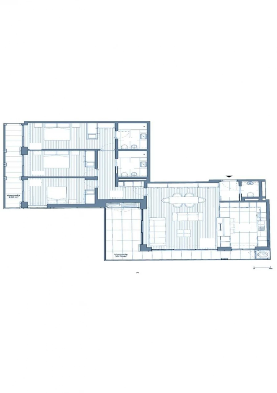 Apartamento T3 para Venda em Mafamude e Vilar do Paraíso Foto 11