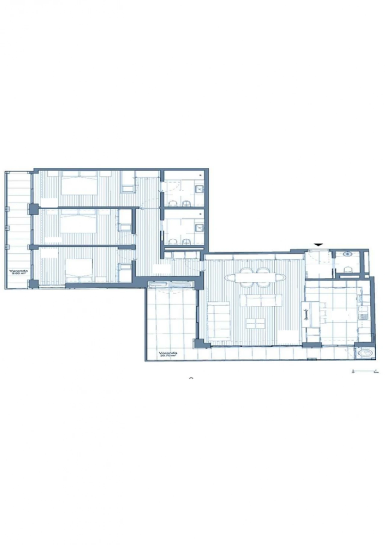 Apartamento T3 para Venda em Mafamude e Vilar do Paraíso Foto 11