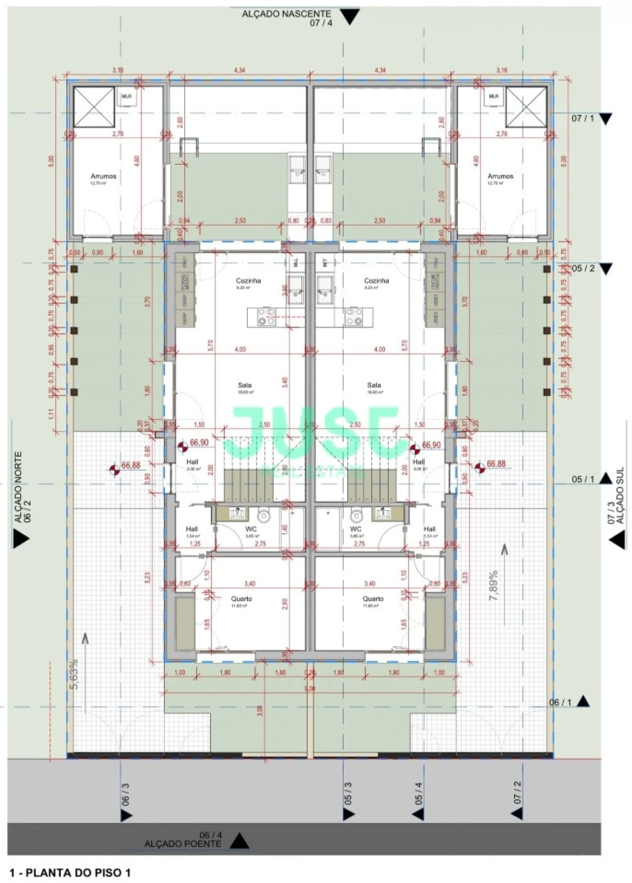 Moradia T3 para Venda em Fernao Ferro Foto 24