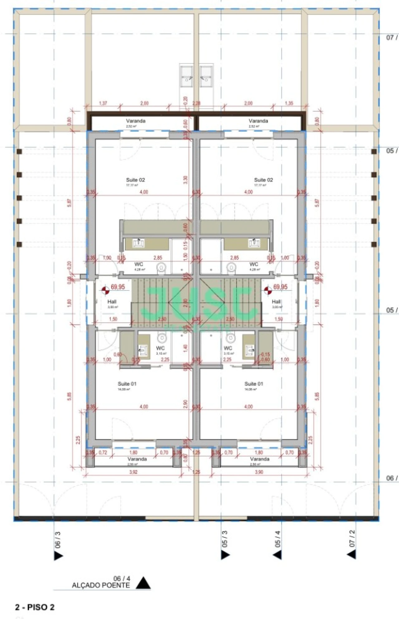 Moradia T3 para Venda em Fernao Ferro Planta 2
