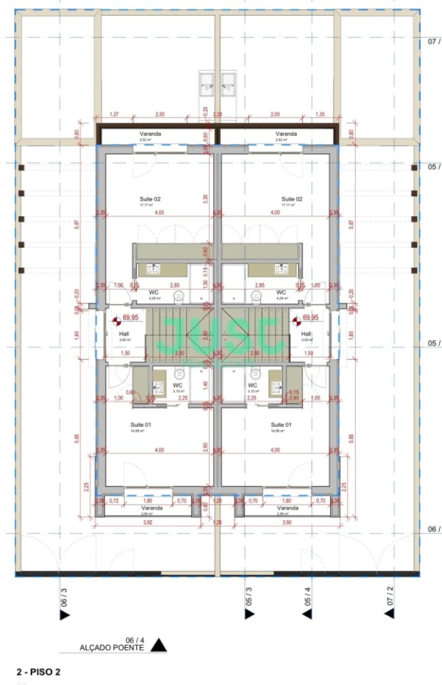 Moradia T3 para Venda em Fernao Ferro Planta 2