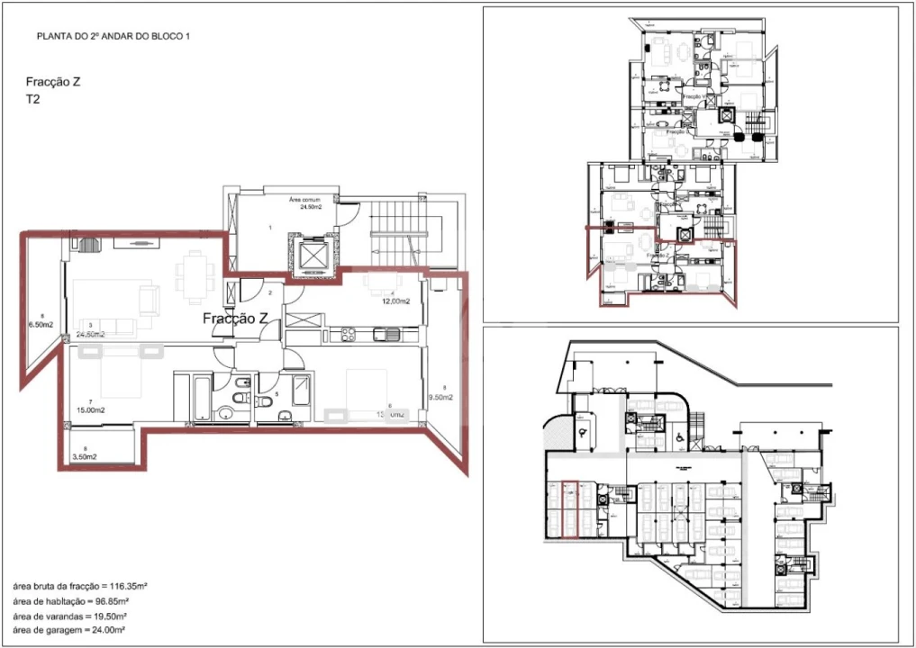 Apartamento T2 para Venda em Nossa Senhora da Conceição, São Pedro e São Dinis Foto 14