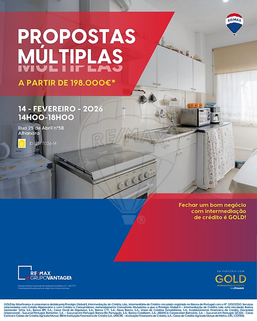 Apartamento T2 para Venda em Alhandra, São João dos Montes e Calhandriz