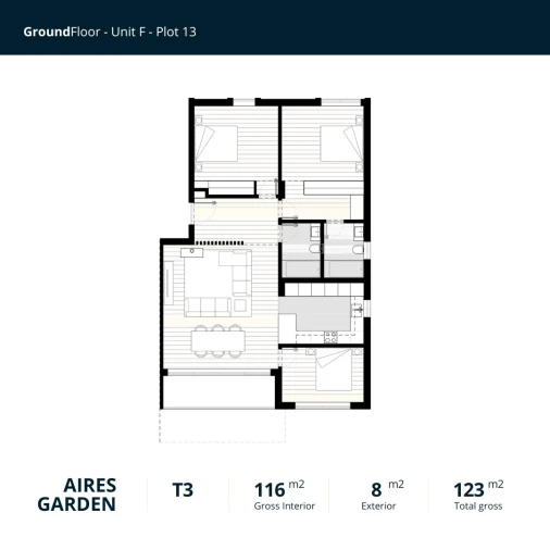Apartamento T3 para Venda em Palmela Foto 11
