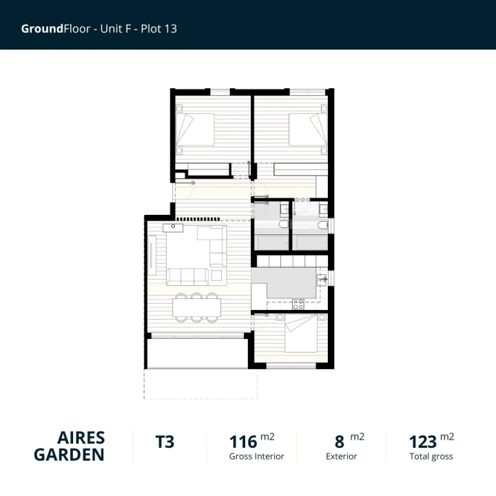 Apartamento T3 para Venda em Palmela Foto 11