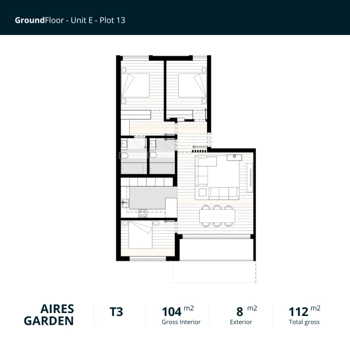 Apartamento T3 para Venda em Palmela Foto 12
