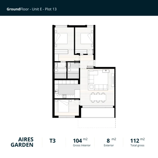 Apartamento T3 para Venda em Palmela Foto 12