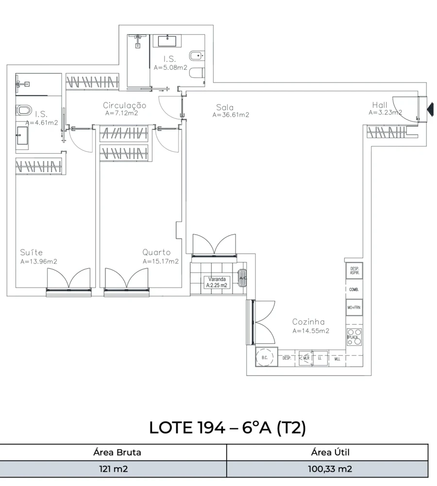 Apartamento T2 para Venda em Loures Foto 33