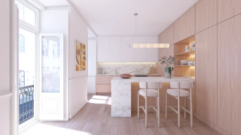 Apartamento T2 para Venda em Misericórdia