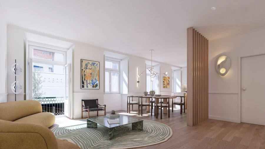 Apartamento T2 para Venda em Misericórdia Foto 1