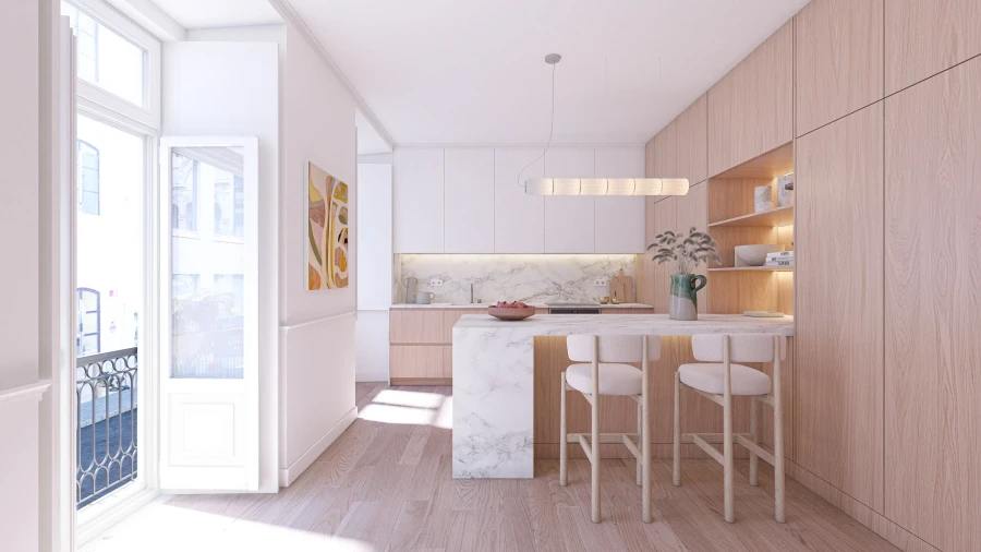 Apartamento T3 para Venda em Misericórdia Foto 4