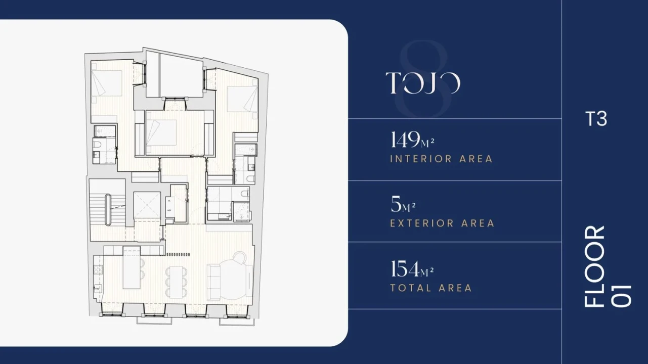 Apartamento T3 para Venda em Misericórdia Foto 15