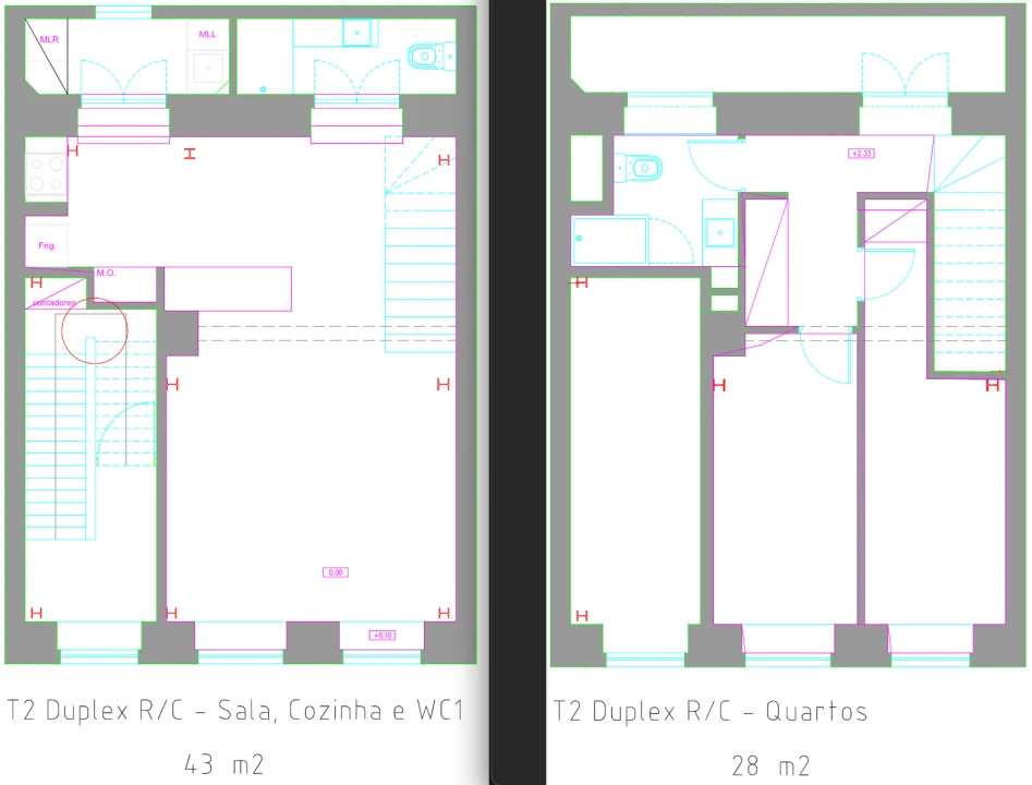 Apartamento T2 para Venda em São Vicente Foto 32