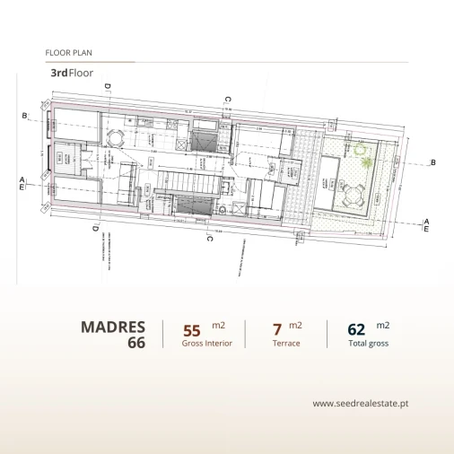 Apartamento T1 para Venda em Estrela Planta 1