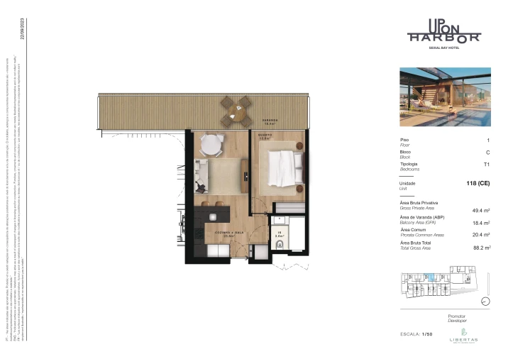 Apartamento T1 para Venda em Amora Foto 9