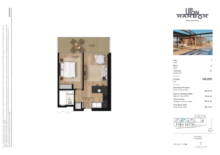 Apartamento T1 para Venda em Amora Foto 10