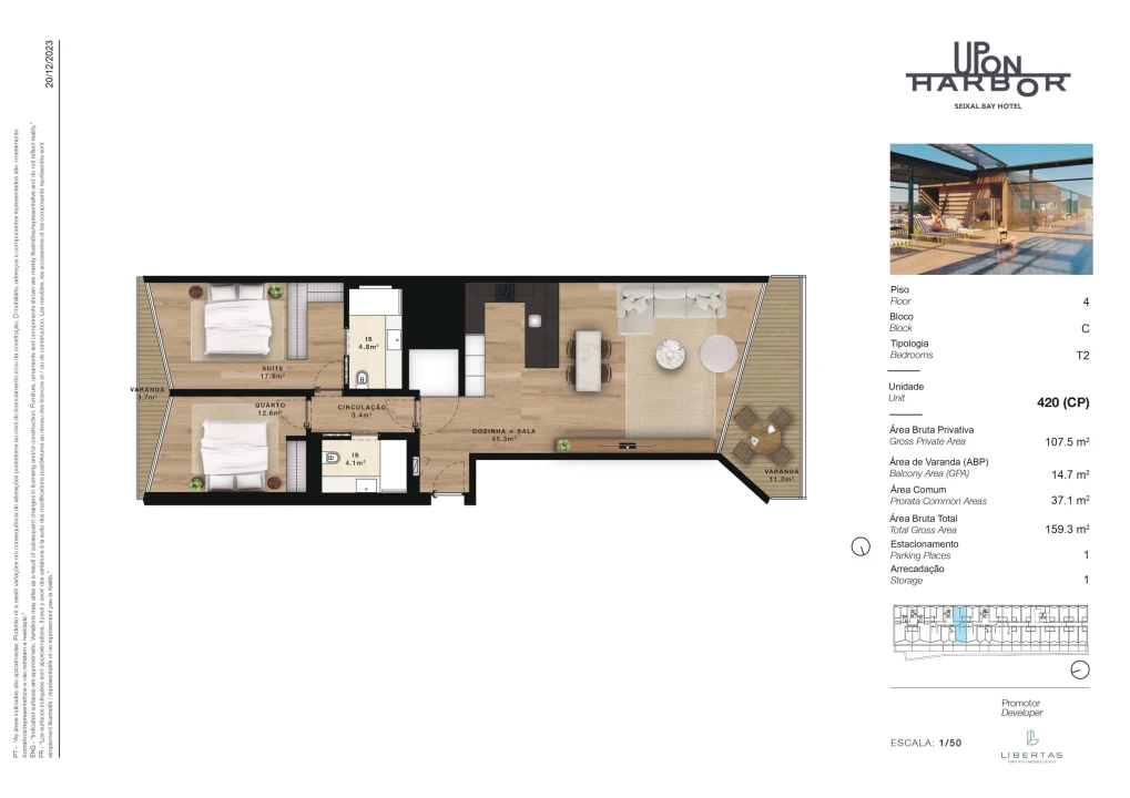 Apartamento T2 para Venda em Amora Foto 11