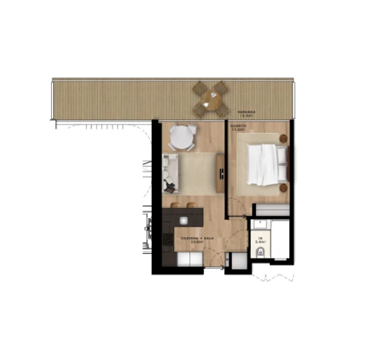 Apartamento T1 para Venda em Amora Foto 20