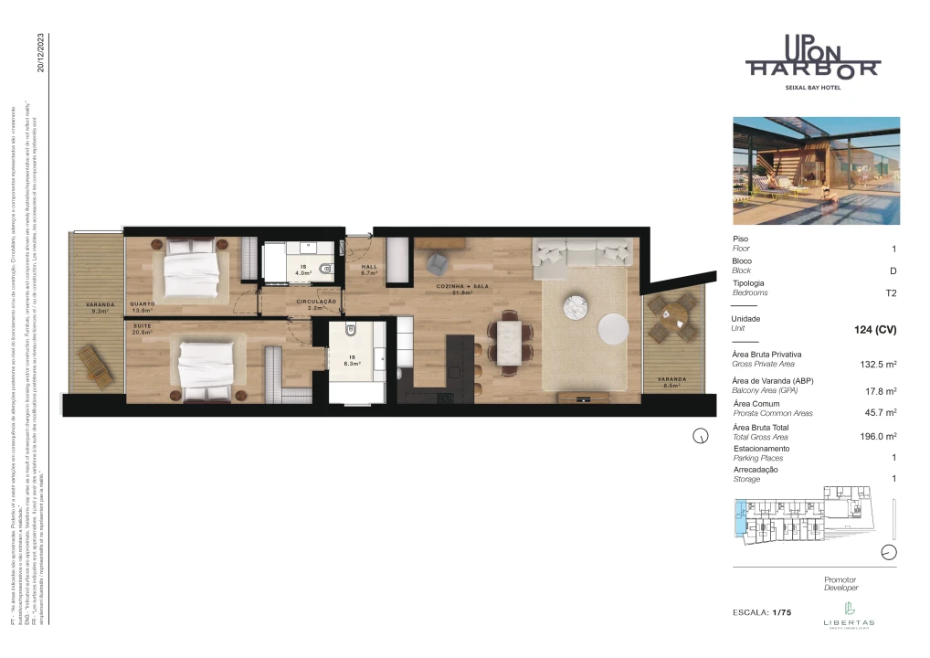 Apartamento T2 para Venda em Amora Foto 11