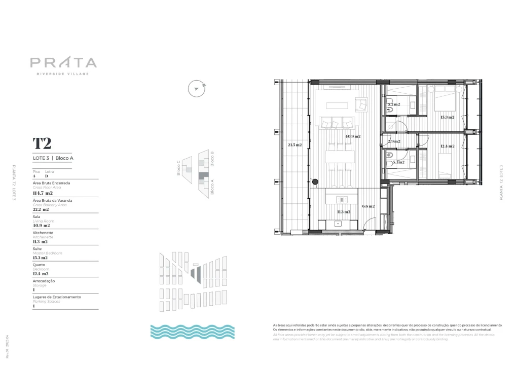 Apartamento T2 para Venda em Marvila Foto 9