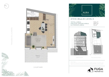 Apartamento T2 para Venda em Santo António
