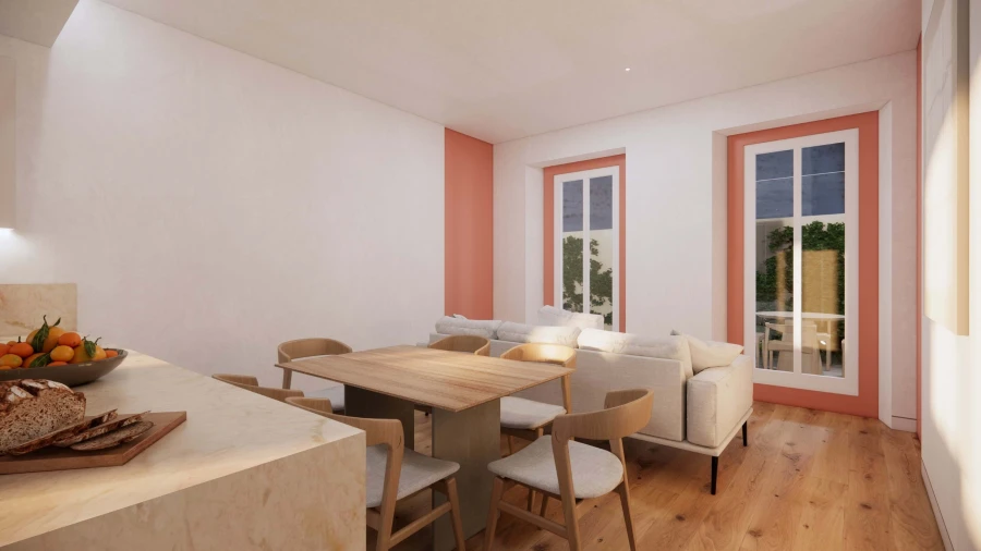 Apartamento T2 para Venda em Ajuda Foto 3