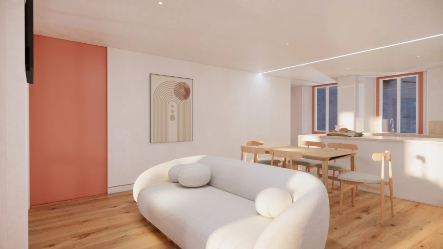 Apartamento T2 para Venda em Ajuda Foto 4