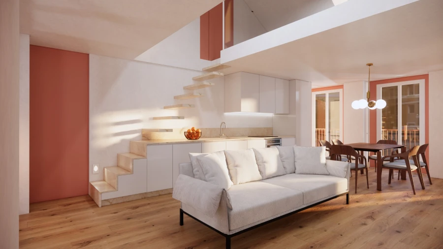 Apartamento T3 para Venda em Ajuda Foto 3