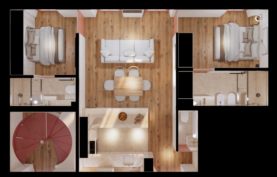 Apartamento T2 para Venda em Ajuda Foto 16