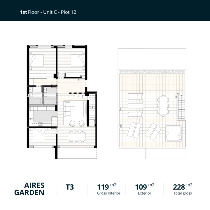 Apartamento T3 para Venda em Palmela Foto 12