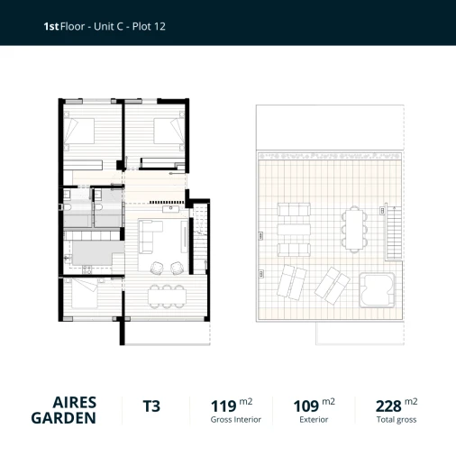 Apartamento T3 para Venda em Palmela Foto 12