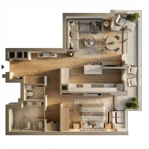 Apartamento T1 para Venda em Canidelo Foto 5