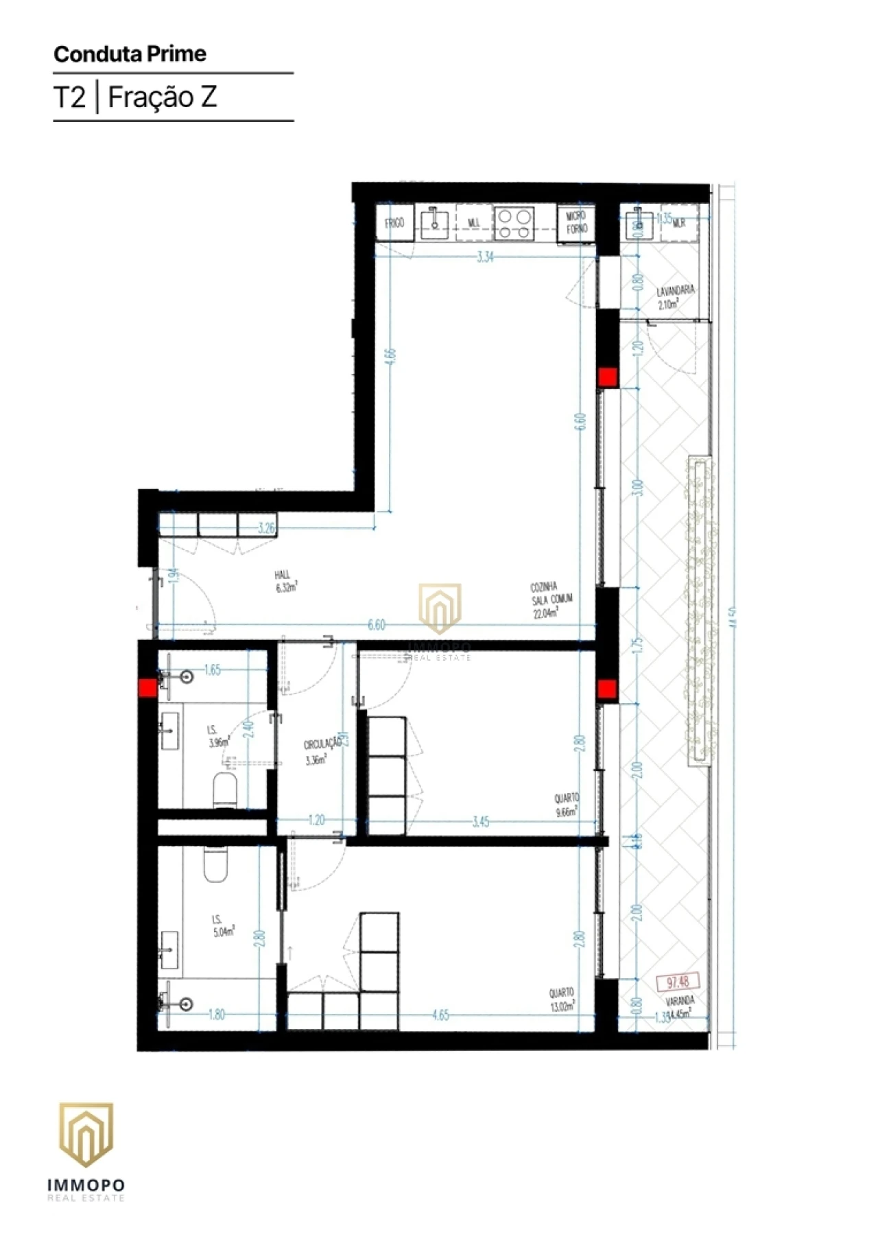 Apartamento T2 para Venda em Rio Tinto Foto 13